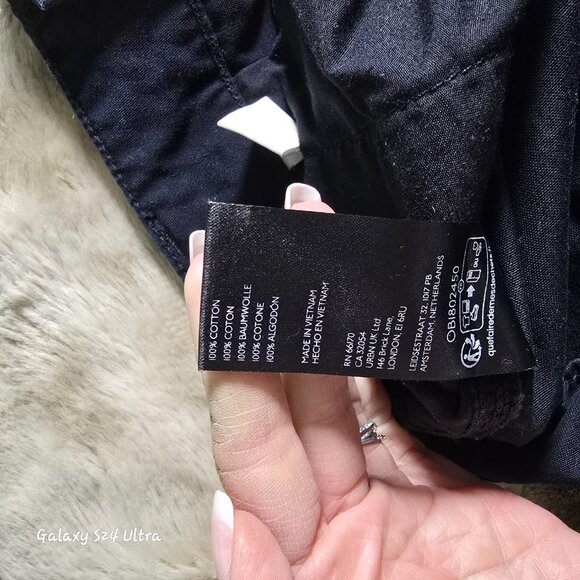 BDG Cropped Navy wide leg pants - Picture 7 of 7